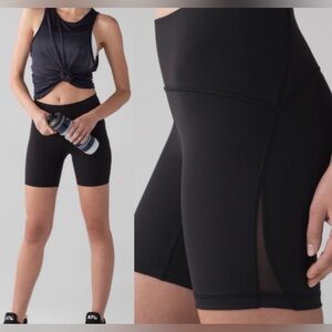 Lululemon Train Times 6” High Rise Bike Shorts